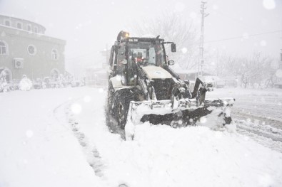Tekkeköy'de Karla Mücadele Çalışmaları