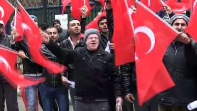 Türkiye'deki Suriyelilerden Zeytin Dalı Harekatı'na Destek