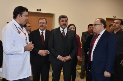 Vali Tutulmaz Ve Milletvekili Özkaya, Uygulama Ve Araştırma Hastanesi'nin Yeni Birimlerini İnceledi