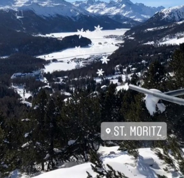 Alişan ve Buse Varol, İsviçre'de tatil yapıyor