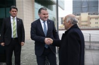 OSMAN AŞKIN BAK - Bakan Aşkın Bak Filistin Gençlik Ve Spor Bakanı Al-Rajoub İle Bir Araya Geldi