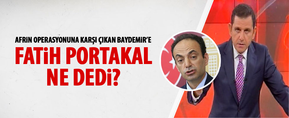 Fatih Portakal'dan Osman Baydemir'e tepki