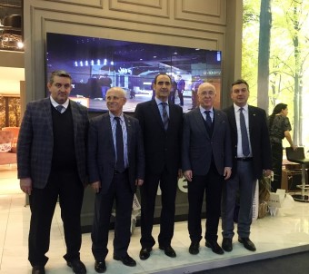 KTO Yönetim Kurulu Başkanı Mahmut Hiçyılmaz, İstanbul Mobilya Fuarı'nı Ziyaret Etti