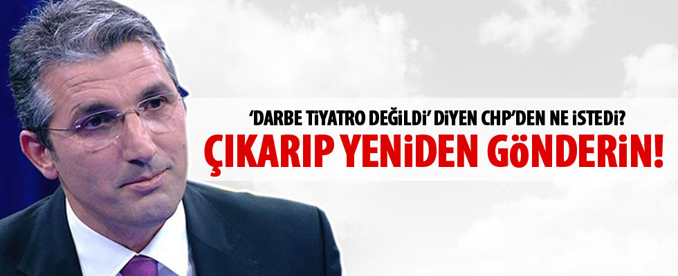 Nedim Şener'den CHP'ye: Çıkarın o ifadeyi rapordan!