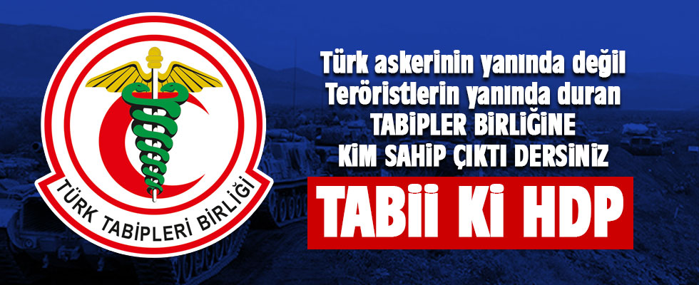 Türk Tabipler Birliği'ne HDP sahip çıktı