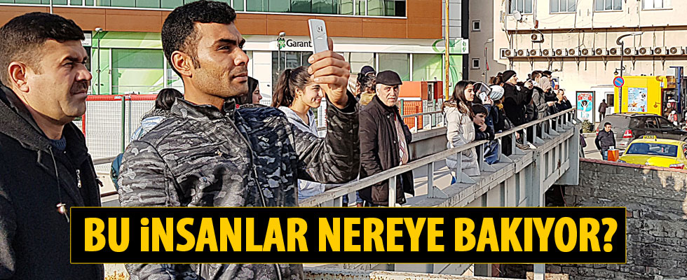 8 katlı binanın çatısına çıkarak intihara kalkıştı