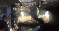 ISPARTA BELEDİYESİ - Afgan Ailenin Yaşadığı Ev Yangında Kül Oldu