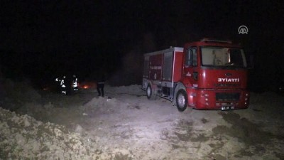Bodrum'da Çöplük Yangını