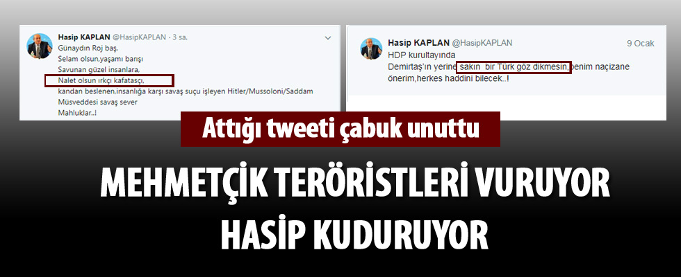 Hasip Kaplan Afrin Operasyonu'nu sindiremedi