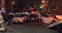Kadıköy'de Zincirleme Trafik Kazası Açıklaması 6 Yaralı
