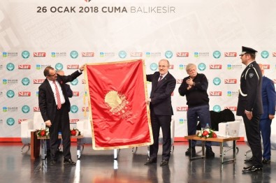 Kadınların İşlediği 57'Nci Alay Sancağı Balıkesir'den Afrin'e Yola Çıktı