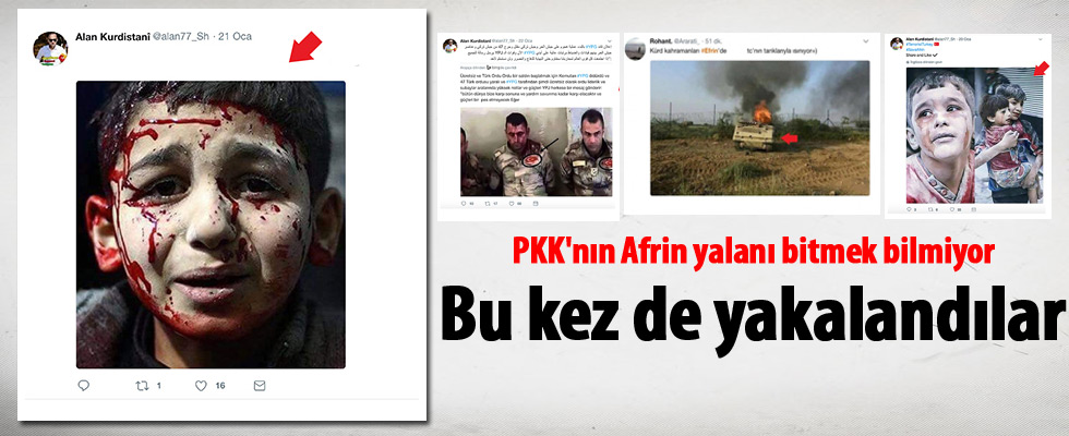PKK ödüllü fotoğrafı da yalanına alet etti