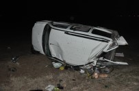 Takla Atan Araçta 8 Kişi Yaralandı