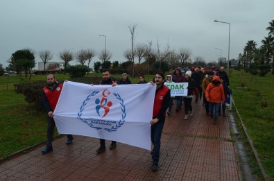 Zigana'da 9 Yıl Önce Çığ Felaketinde Hayatını Kaybeden 10 Dağcı İçin Trabzon'da Anma Yürüyüşü Düzenlendi