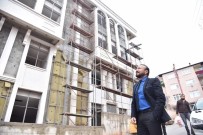 Başkan Doğan, Yapımı Devam Eden Kültür Merkezinde İncelemelerde Bulundu