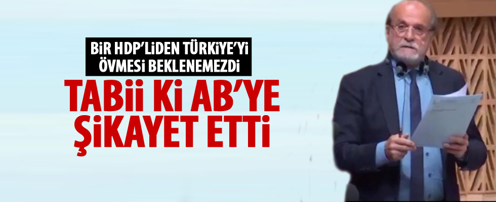 Ertuğrul Kürkçü, Türkiye'yi AB'ye şikayet etti