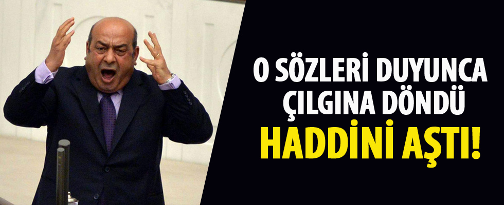 Hasip Kaplan'dan büyük saygısızlık