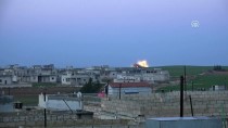 SAVAŞ UÇAĞI - İdlib'e Yoğun Hava Saldırıları Sürüyor