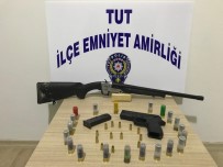 EMNİYET AMİRLİĞİ - Tut İlçesinde Tabanca Ve Tüfek Ele Geçirildi