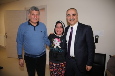 Başkan Aydın'dan Bakım Evine Ziyaret