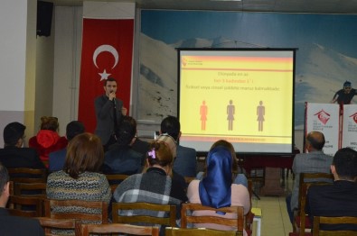 Erzurum'da 'Kadına Yönelik Şiddetle Mücadele'  Semineri