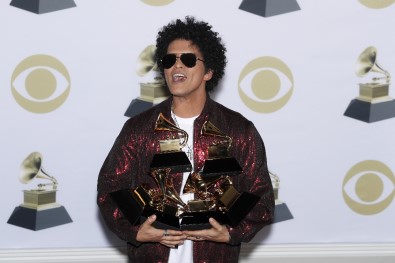 Grammy Ödülleri'ne Bruno Mars Damgası