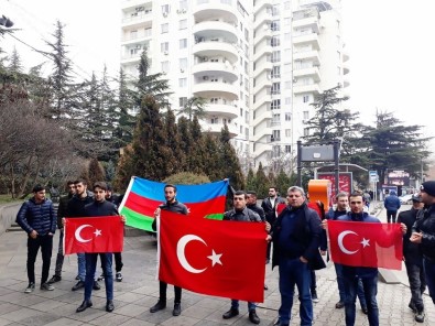 Gürcistan'dan Zeytin Dalı Harekatı'na Destek Mitingi