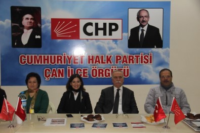 Başkan Gökhan'dan CHP Çan İlçe Başkanlığına Tebrik Ziyareti