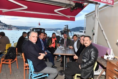 Başkan Karahanlı'dan Başkan Hazinedar'a Ziyaret