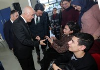Başkan Yaşar, 2018'İn İlk Mesaisini Engelli Çocuklarla Yaptı