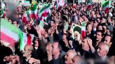 İran'da Hükümet Yanlısı Gösteriler Başladı