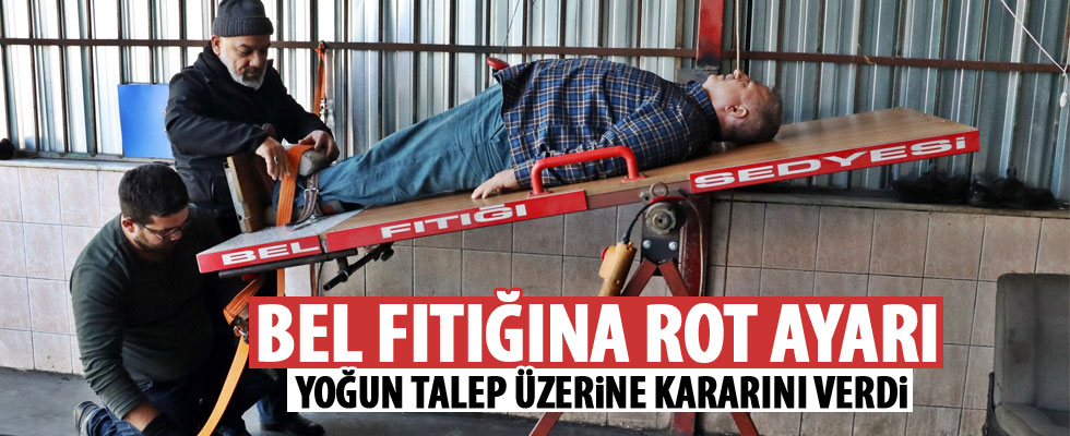 O rot balansçı 'tedavi'ye son verdi