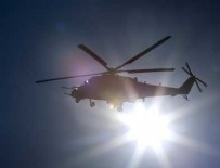 TEKNİK ARIZA - Suriye'de Rusya'ya ait helikopter düştü!
