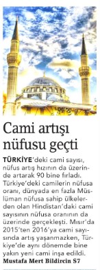 Birgün'ün cami rahatsızlığı