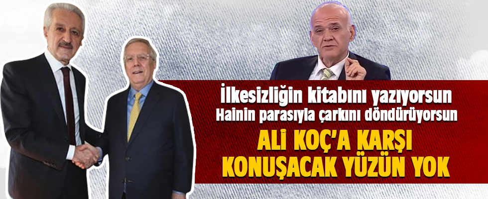 Ahmet Çakar'dan Aziz Yıldırım'a olay sözler! 'Hainin parasıyla...'