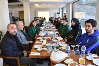 ERGUVAN - Kadın Basketbol Takımı İle Bir Araya Geldiler