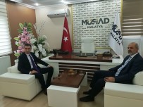 ALI SAKAR - Kaymakam Sakar'dan MÜSİAD'a Ziyaret