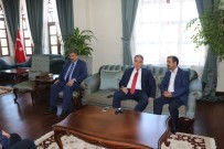 VATANSEVER - Sağlık-Sen Genel Başkanı Memiş, Vali Tekinarslan'ı Ziyaret Etti