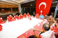 ŞÜKRÜ SÖZEN - Sözen, Ampute Milli Takımı'nı Ağırladı