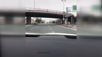Trafiği Tehlikeye Düşüren Patenci Gençler Polisten Kaçamadı