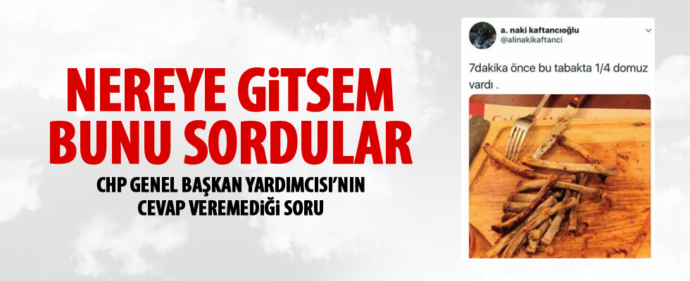 Bekaroğlu: Nereye gittiysem domuz etini sordular