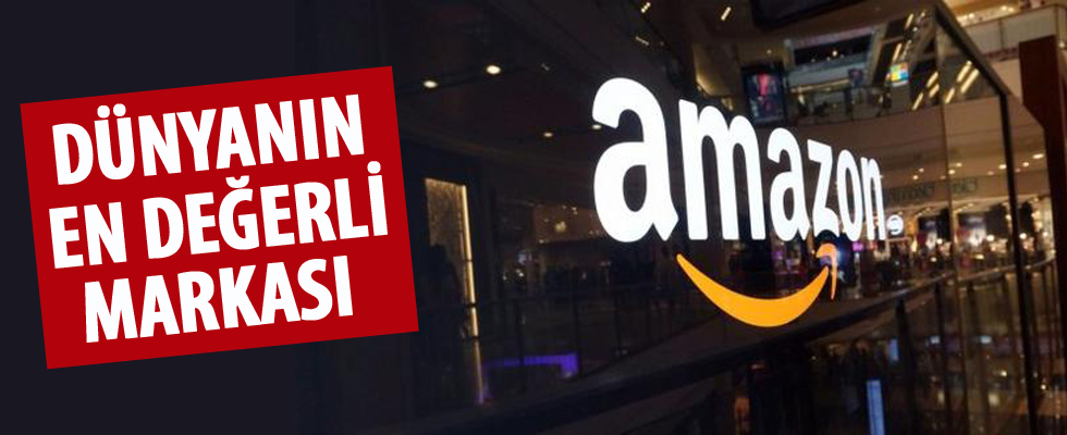 Dünyanın en değerli markası 'Amazon'