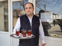 (Özel) Kahvehanenin 1 Günlük Çay Paralarını Afrin'e Bağışladı