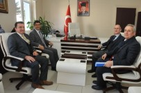 Rektör Prof. Dr. İbrahim Taş, Kaymakam Yaman Ve Başkan Bakıcı İle Bir Araya Geldi