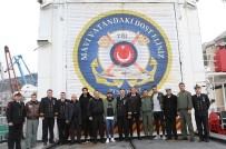 Trabzonspor'dan TCSG Dost Gemisi'ne Ziyaret
