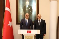 Vali Çiftçi, Büyükelçi Vural'ı Makamında Ağırladı