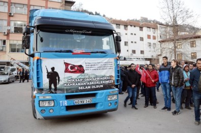 Zeytin Dalı Harekatı'na 1 Tır Su Gönderildi