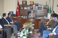 HAKKARİ VALİSİ - AK Parti İl Başkanı Tekin'den Ziyaretler
