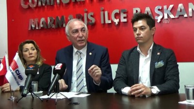 CHP Muğla Milletvekili Aldan Açıklaması