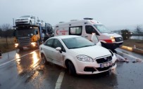 Kahramanmaraş'ta taziye dönüşü kaza: 1 ölü, 2 yaralı